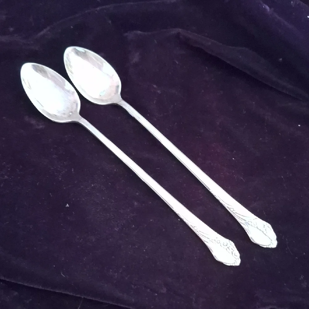 Elegant Silver Spoons Set